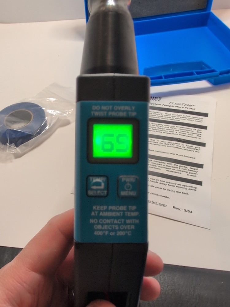 Neutronics Automotive Flextemp ACTP Temperature Probe Extremely HTF