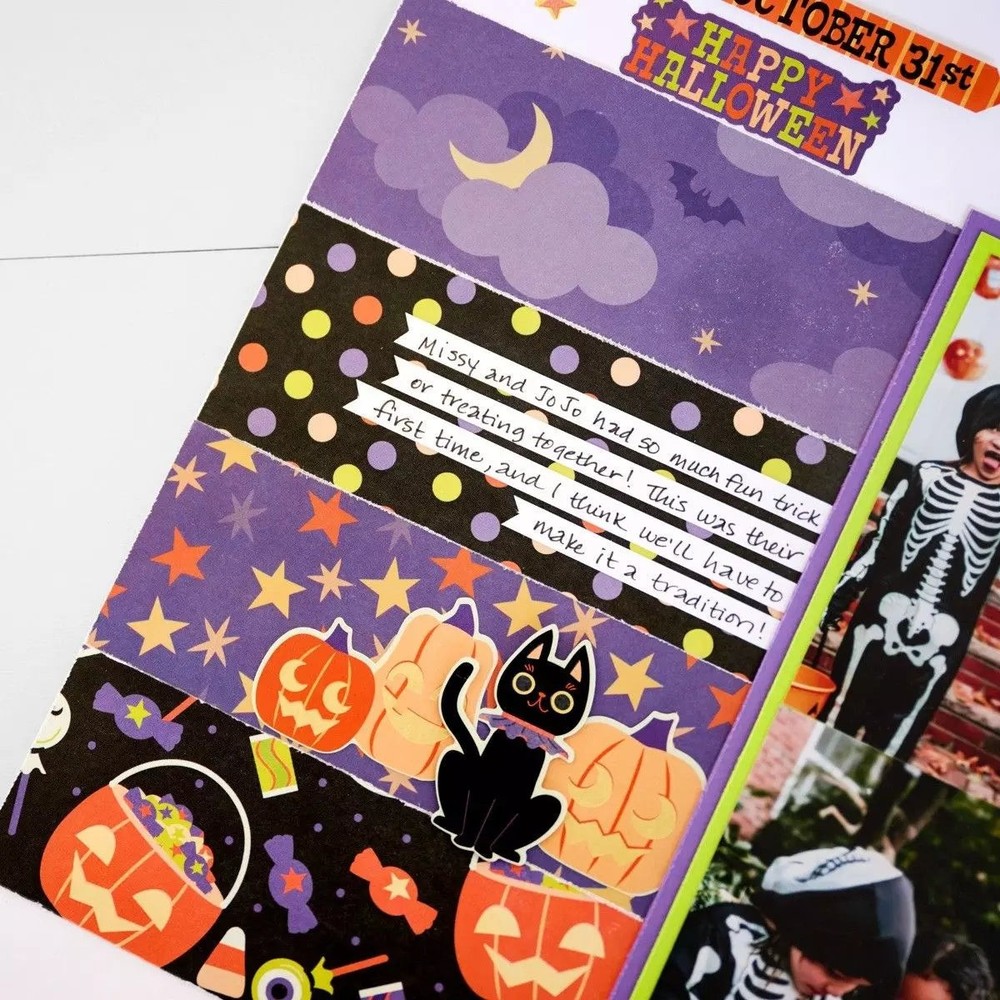 Creative Memories Boo-Yah Paper Pack