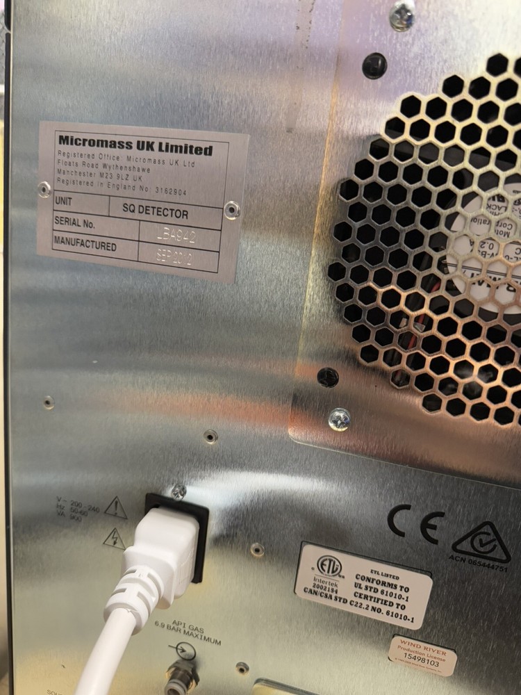 Waters Single Quadrupole Detector