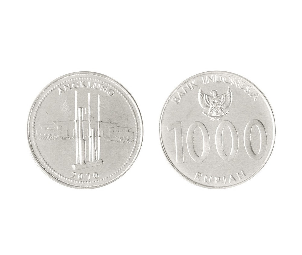 Indonesia 1000 Rupiah, 2010, KM #70, Mint