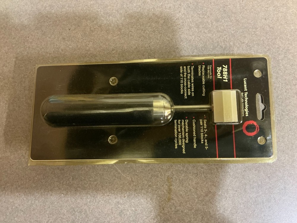 Lucent Technologies 788H1 telephone 5 pair wire punch insertion tool