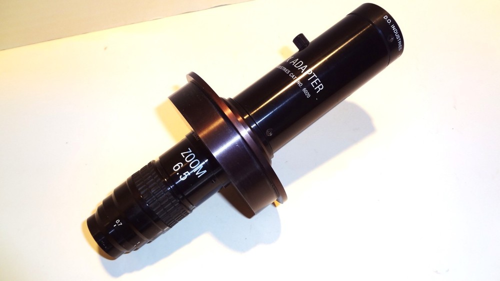 DO INDUSTRIES ZOOM 6000 VIDEO MICROSCOPE SYSTEM COMPLETE