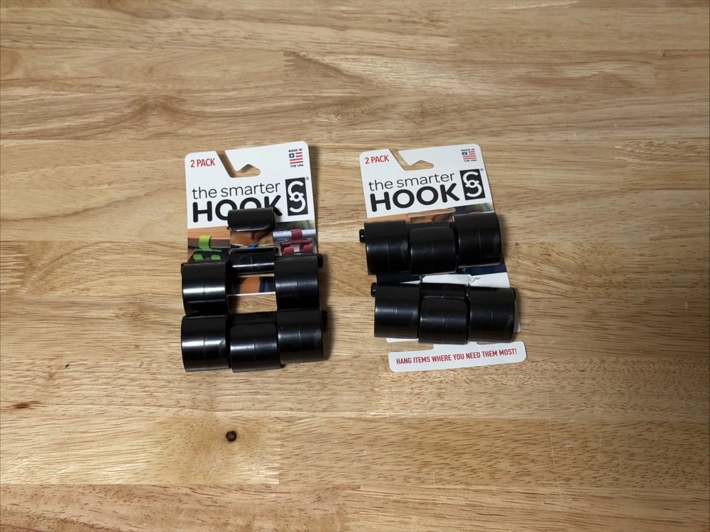 The Smarter Hook Black - Strong, Durable, and Lightweight Innovative Multi-Use