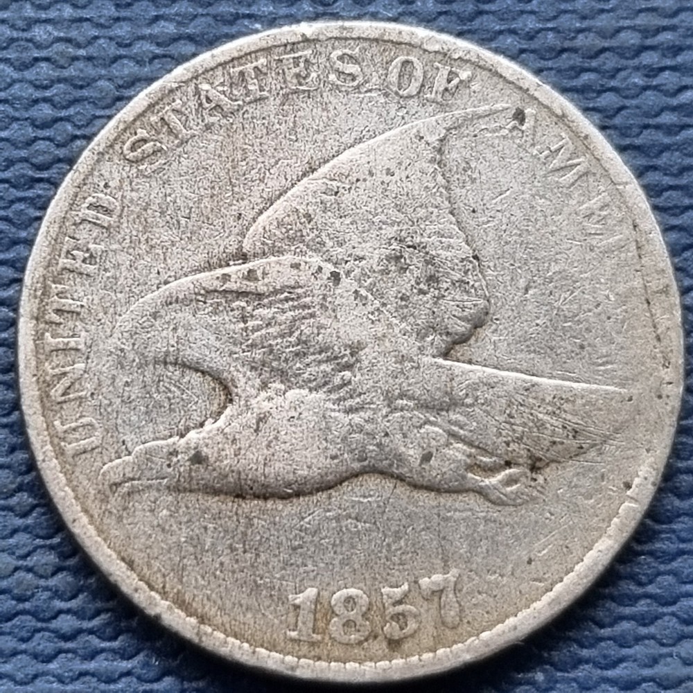 1857 Flying Eagle Cent 1c Better Grade #76904