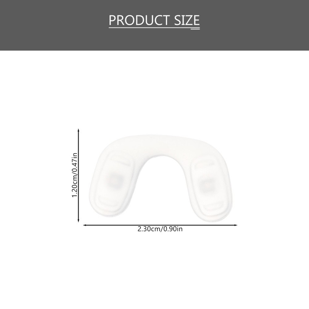 3 Pcs Silicone Nose Pads for Eyeglasses Nose Grip Replacement for Plastic Frames