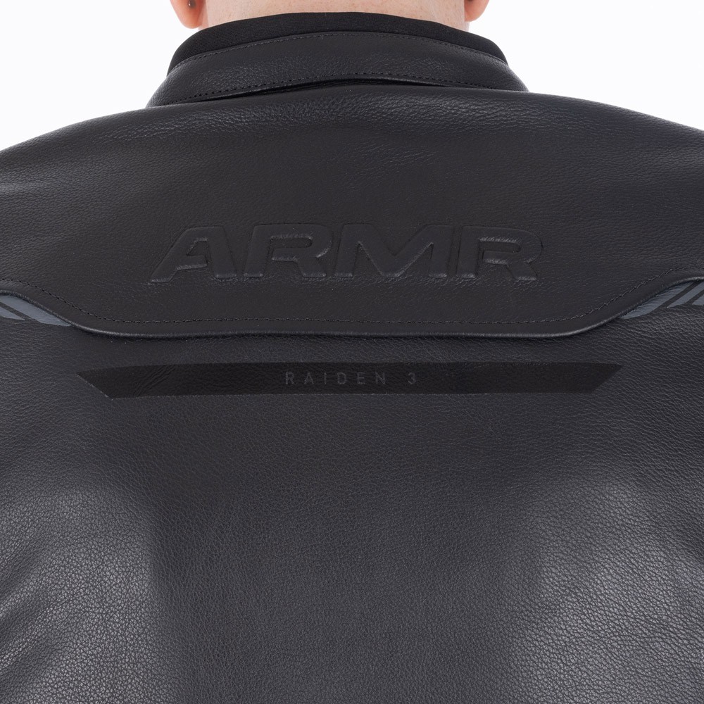ARMR Raiden 3.0 Leather Jacket - Black