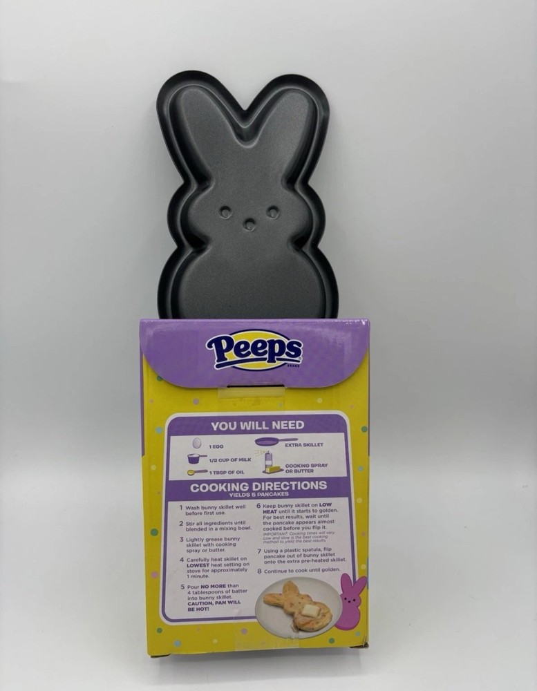 Easter PEEPS Bunny Shaped Pancake Skillet Pan