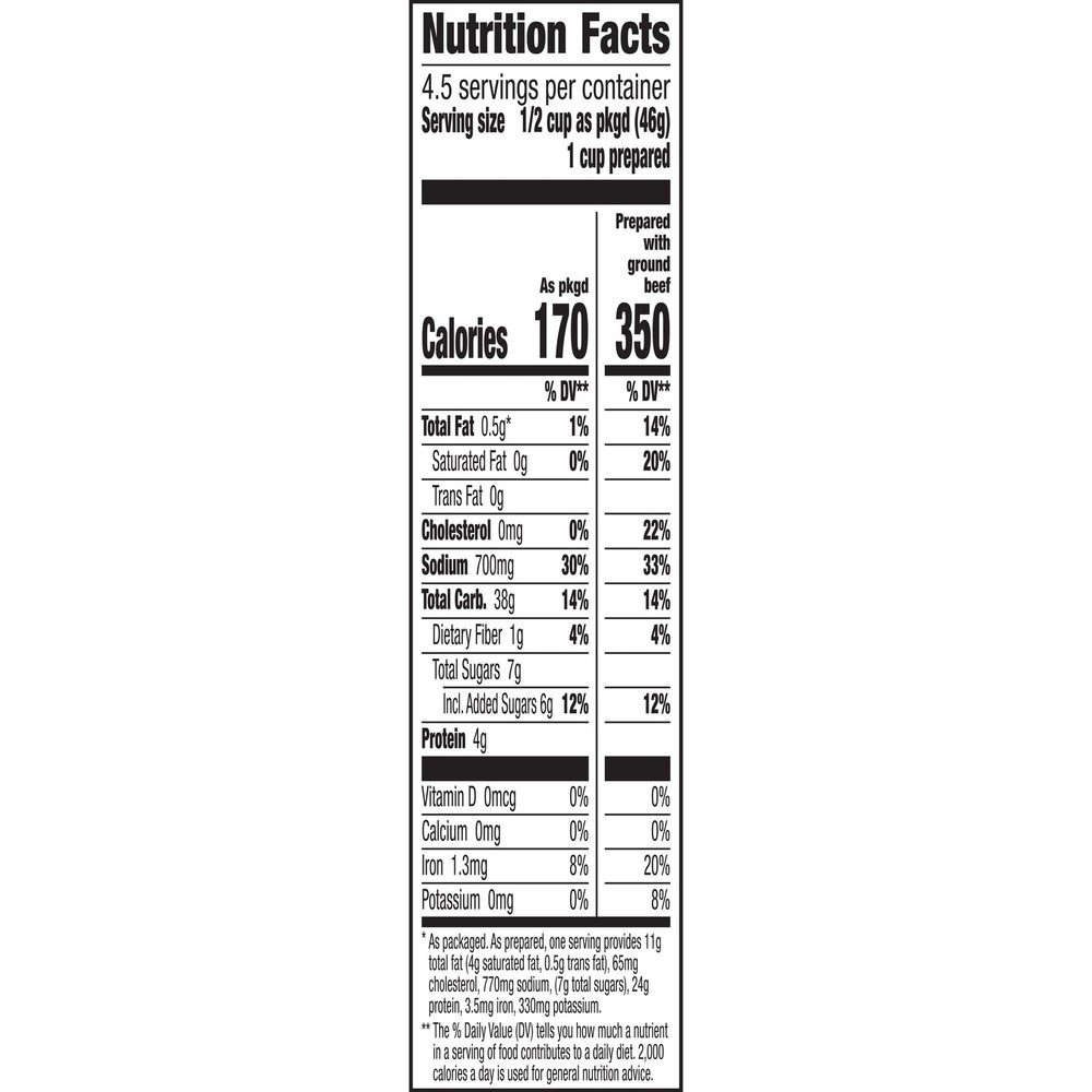 (8 pack) Hamburger Helper Tomato Basil Penne, 7.4 oz Box