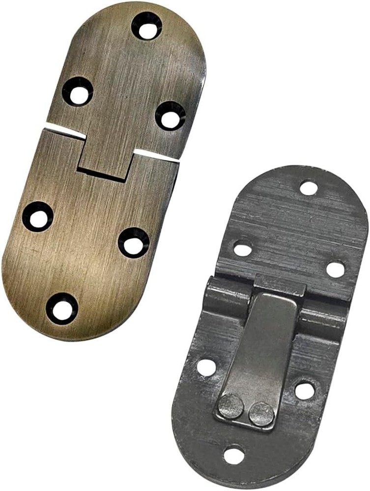 Durable 2-Pack Solid Brass Hinges, 2-1/2" x 1" - Attain Optimal Functionality