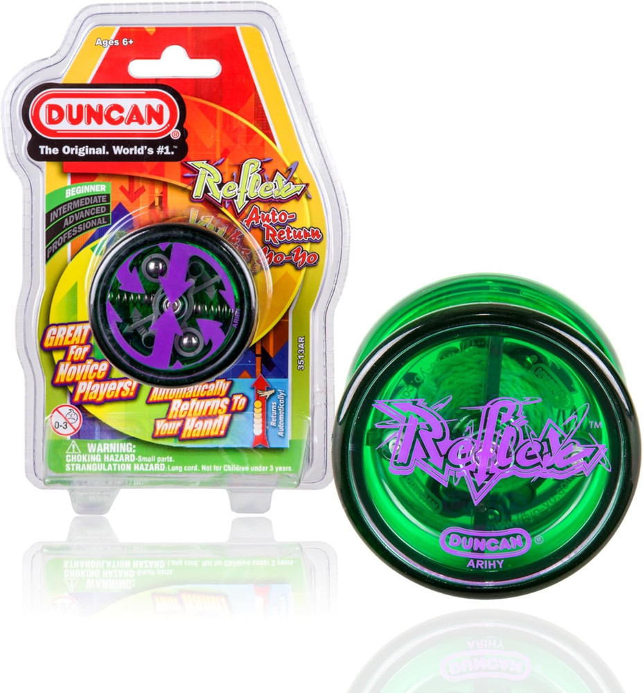 Toys Reflex Auto Return Yo-Yo, Beginner String Trick Yo-Yo, Green