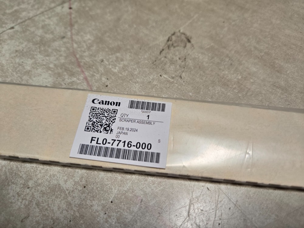Canon Scraper Assembly FL0-7716-000