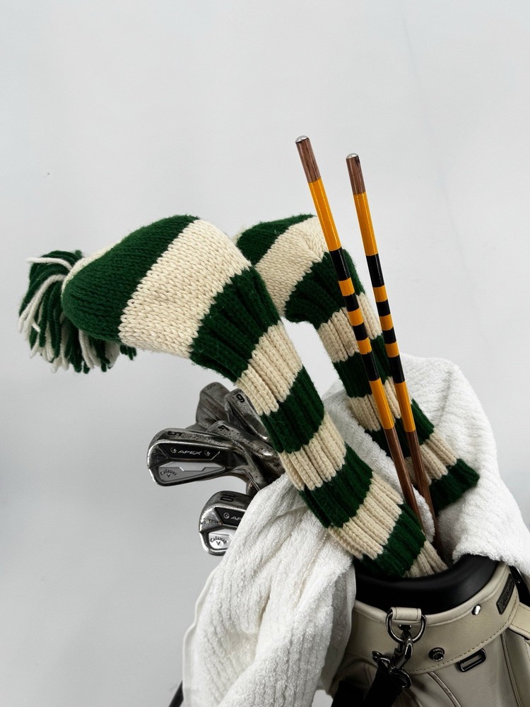 Golf Hickory Alignment Sticks Black Yellow