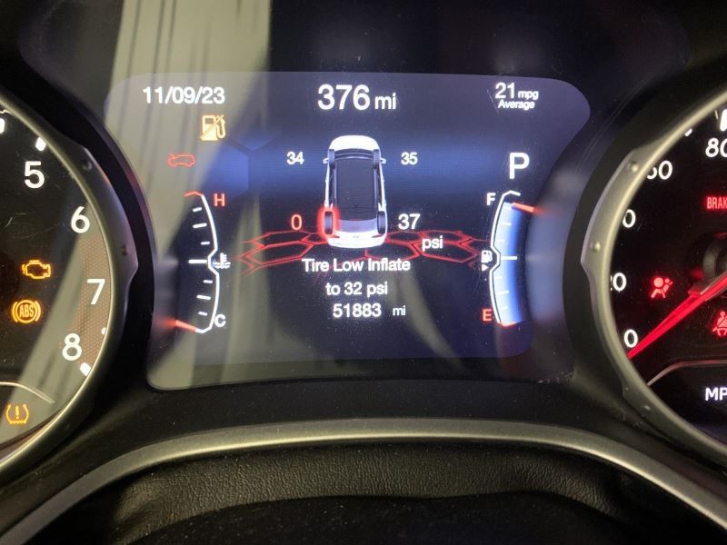 Speedometer Cluster 160 MPH 7.00" Display Screen Fits 18 COMPASS 839212