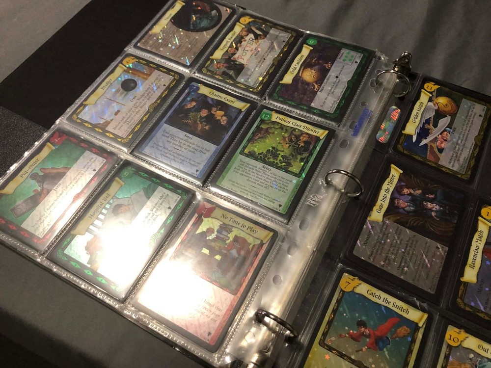 harry potter tcg quittich cup complete set 110/110