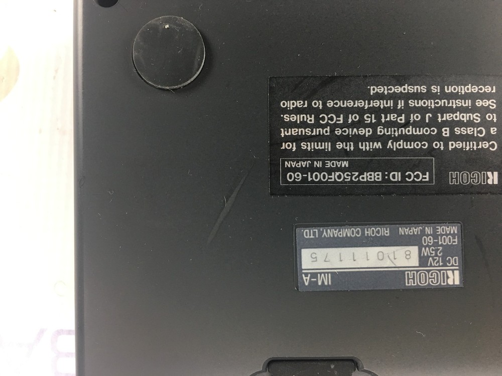 Ricoh IM-A Portable Information Digital System