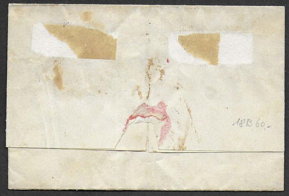 Switzerland covers 1885 10c DUE folded Mahnbrief Eggiwyl