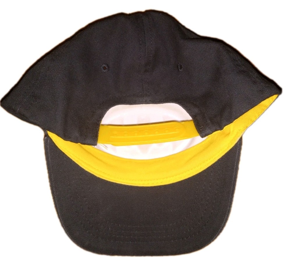DC Comics Cap Hat Batman Boys Baseball Strapback Cap With 3D Design Black
