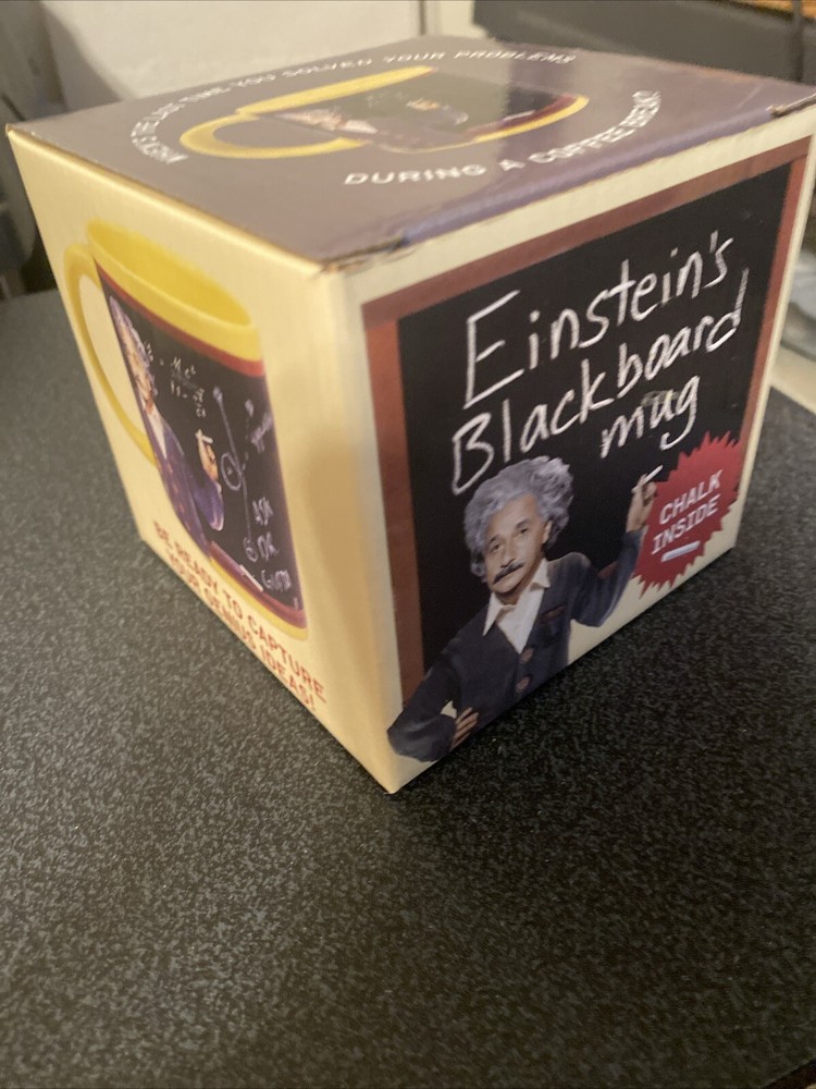 Einstein Blackboard Mug