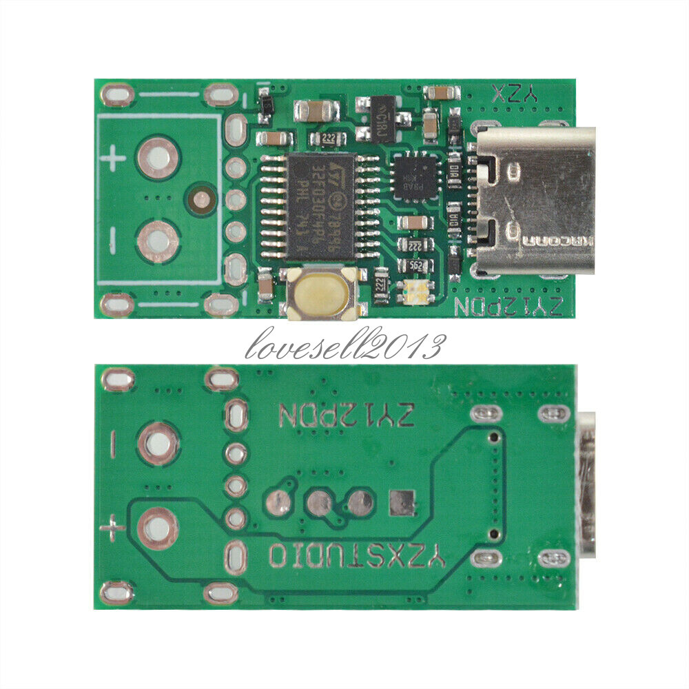 PD2.0 3.0 to DC Decoy Fast Charge Detection Module Trigger Poller Type-C