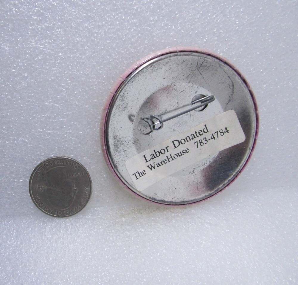 1992 Sine Die 32nd Demos Button Pin