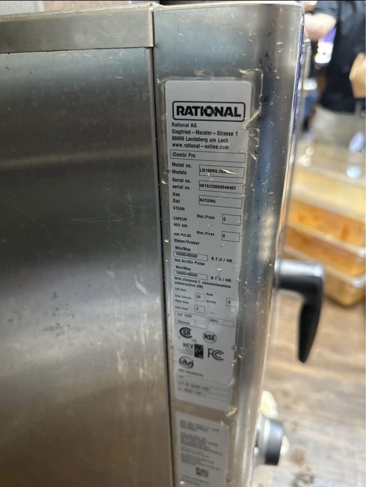 rational combi oven gas