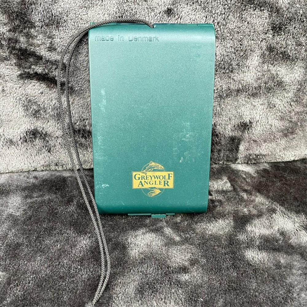 Vintage Richard Wheatly Denmark Greywolf Angler Fly Box
