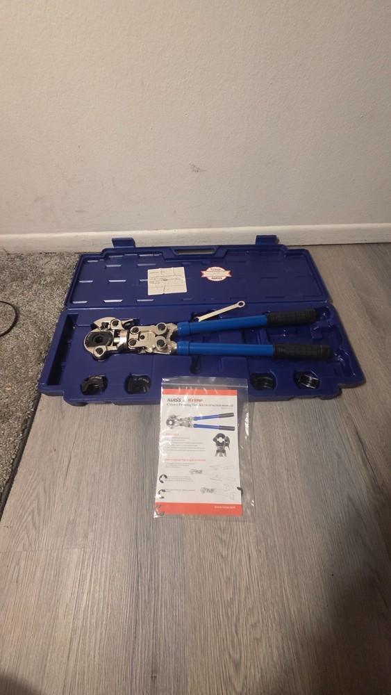 IWISS Copper Pipe Pressing Tool Kit - ProPress Fitting