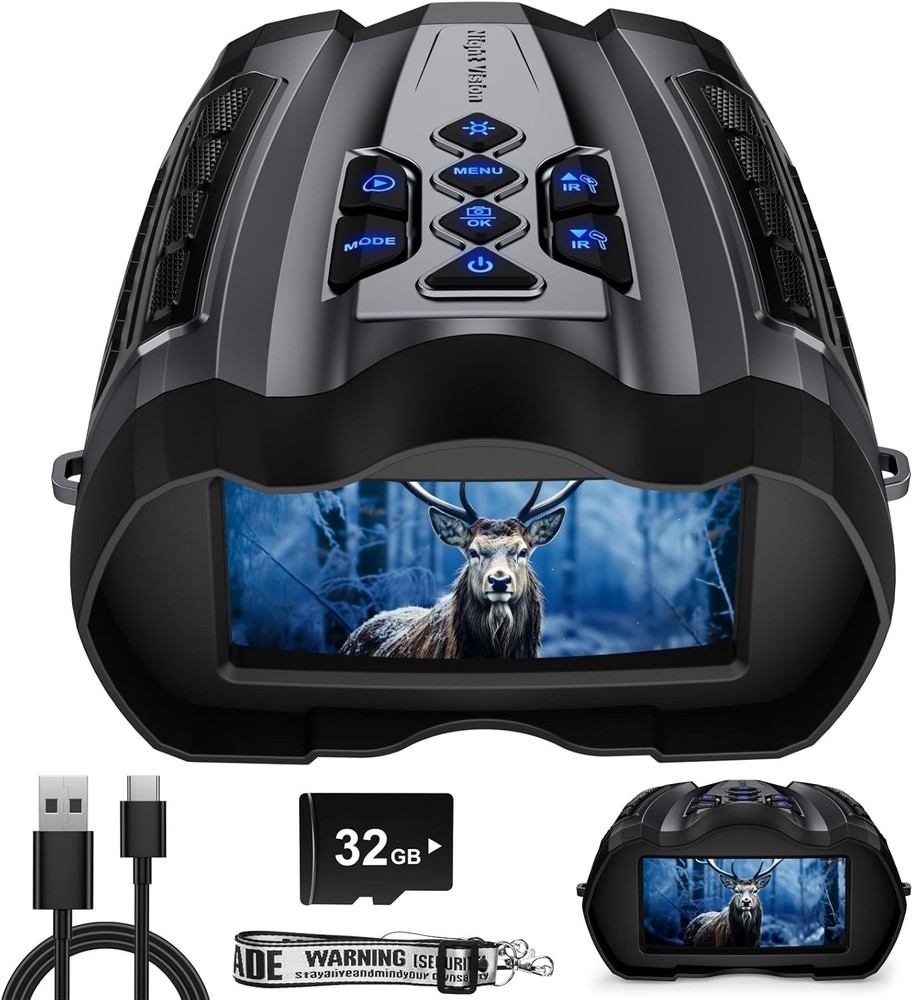 Infrared Night Vision Scope with 4K Video