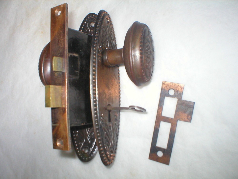 Antique Victorian Era Door Hardware