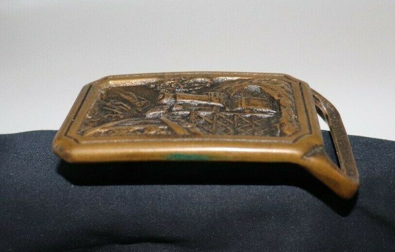 1975 T.E. Express Train Belt Buckle