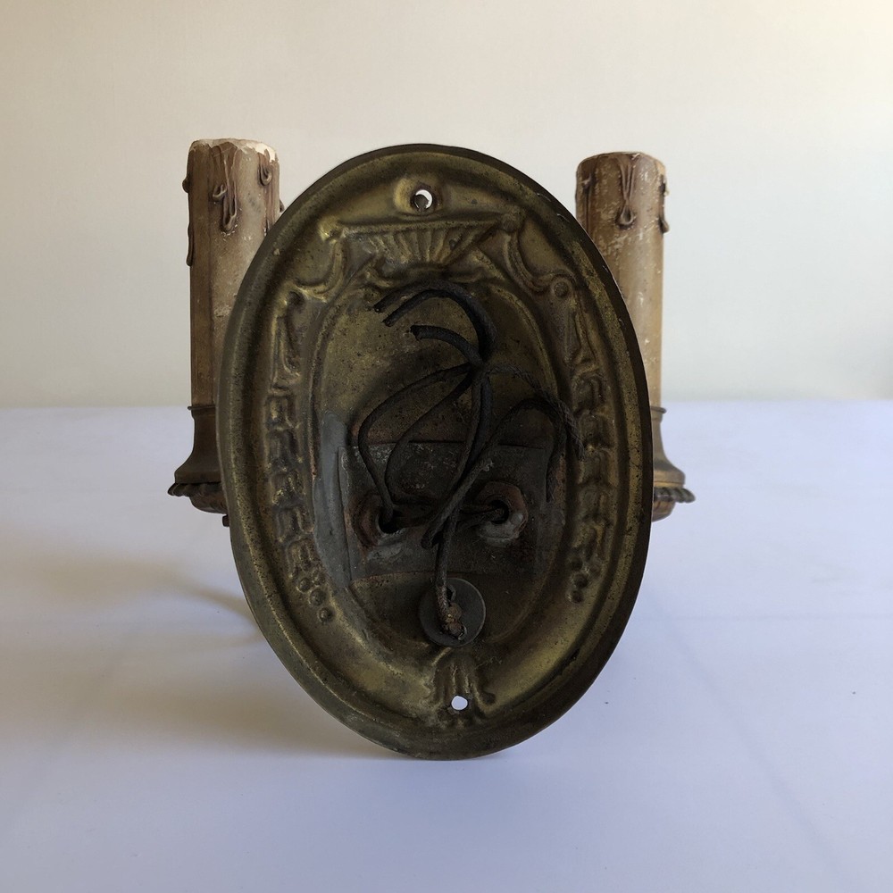 ANTIQUE VINTAGE SCONCE LIGHT FIXTURE ORIGINAL Lighting