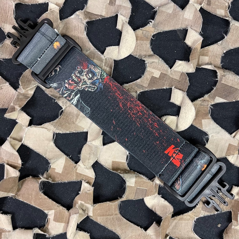 NEW KM Paintball Grill Goggle Strap - SE Kill Shot
