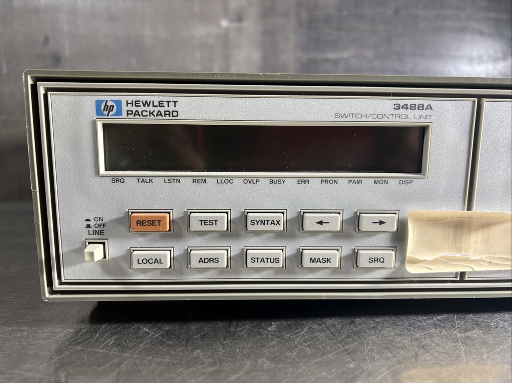HP 3488A Switch Control System Main Frame