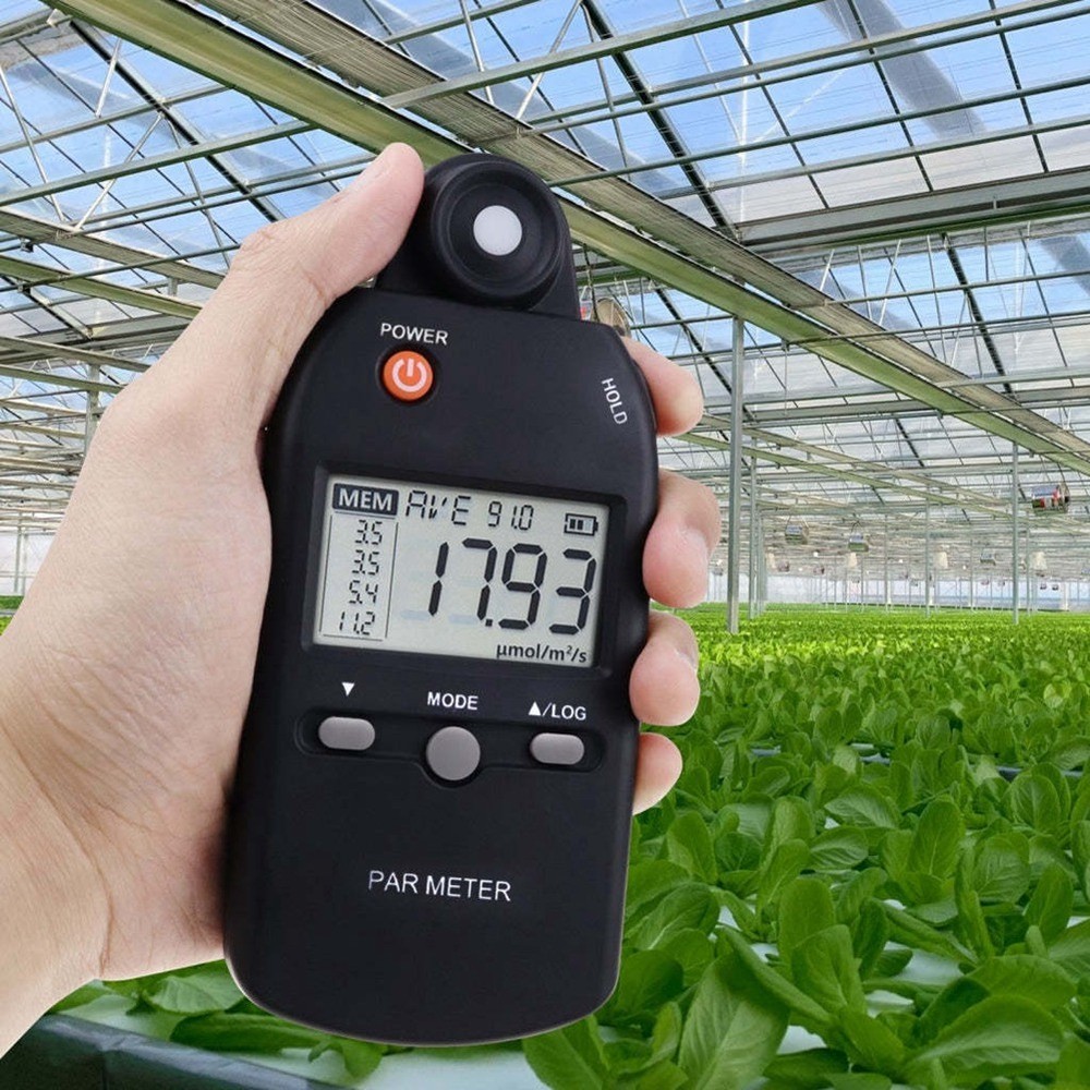 PAR Meter Illuminance Meter PPFD Quantum Sensor Full-Spectrum Record7751