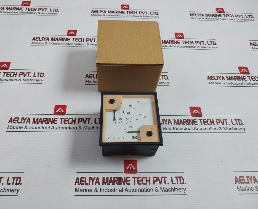 DEIF Double Voltmeter 0-600 V