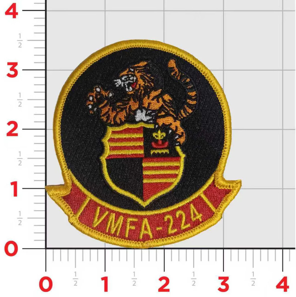 MARINE CORPS VMFA-224 BENGALS 2026 EMBROIDERED PATCH