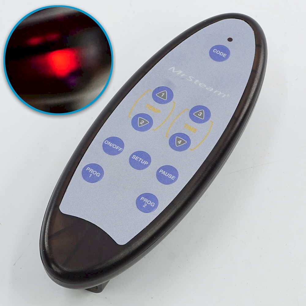 Mr. Steam REPLACEMENT Tempo/Plus Remote Control (NO Wall Mount) *OPEN BOX!*