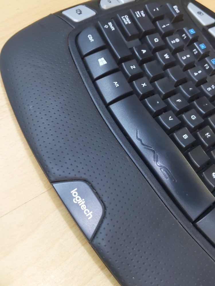 Logitech Wireless Wave Keyboard K350 & Mouse Set + M310 Mouse + USB Dongle A