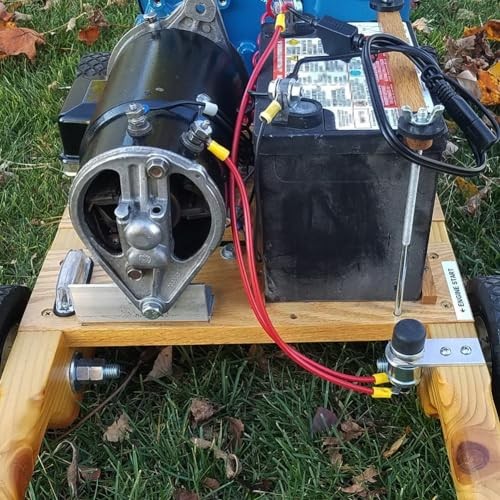 Push Button Momentary Starter Switch, Heavy Duty Momentary Switch for Black