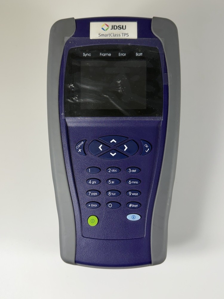 JDSU SmartClass Triple-Play Services (TPS) Bonded ADSL Handheld Cable Test Tool