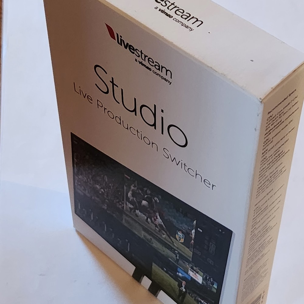 Vimeo Livestream Studio USB Dongle & Studio Surface