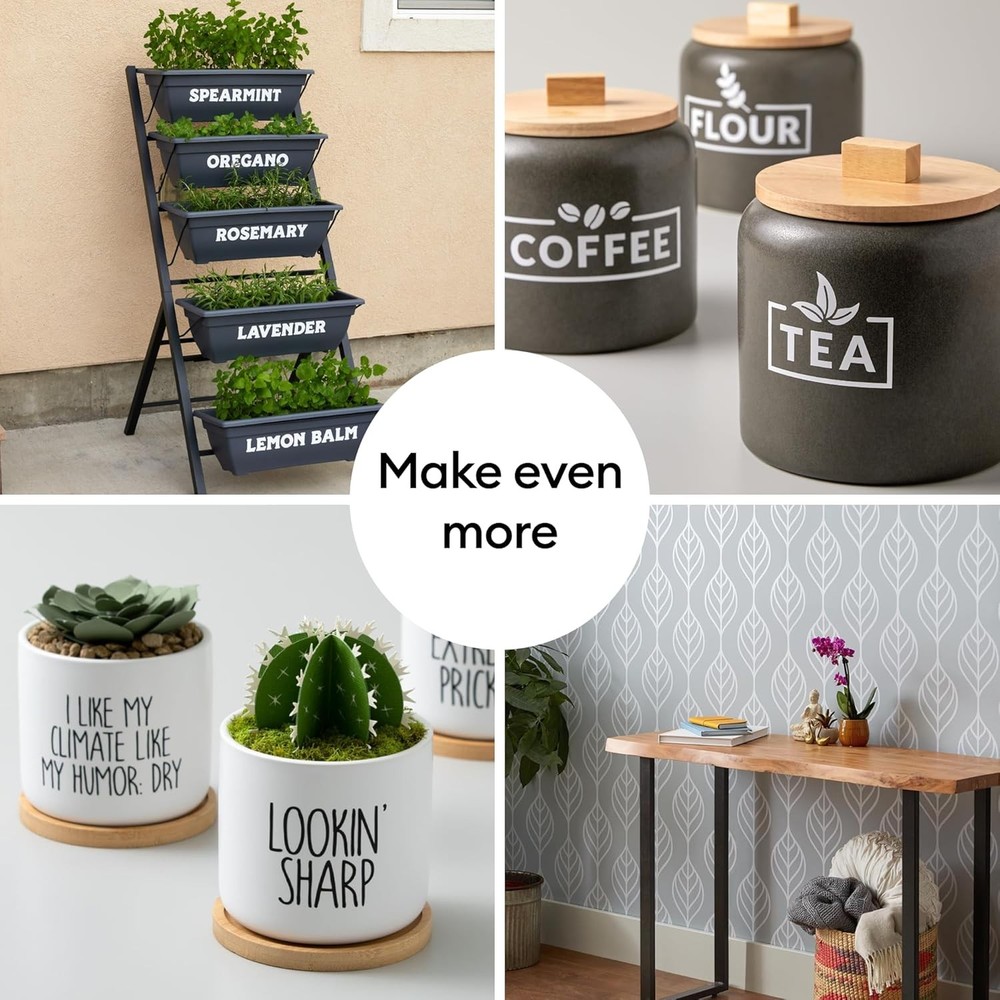 Permanent Vinyl Adhesive Sheets for Craft DIY Projects