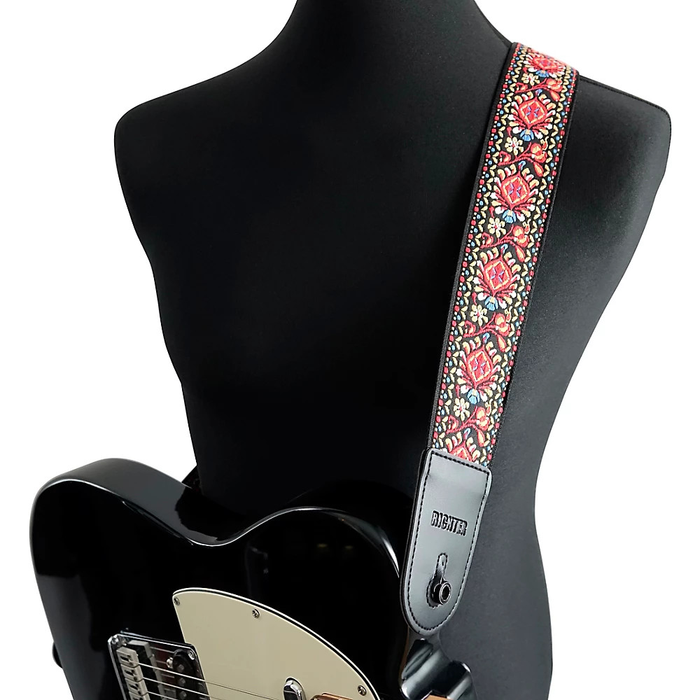 RICHTER Retro Guitar Strap Red