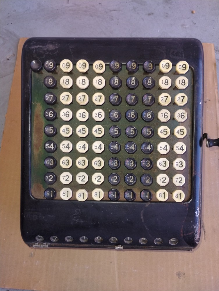Antique Burroughs Adding Machine