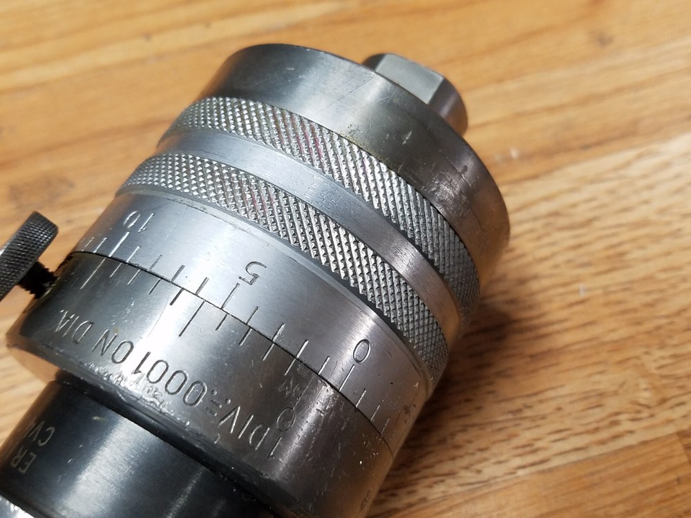 ERICKSON TENTHSET BORING HEAD 3/8 " CAP W CAT 40 SHANK