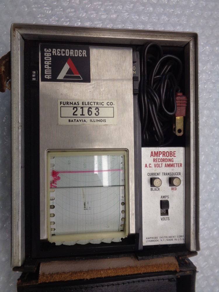 AMPROBE LAVA81 AC VOLT-ANMETER RECORDER (AS PICTURED) UNMP