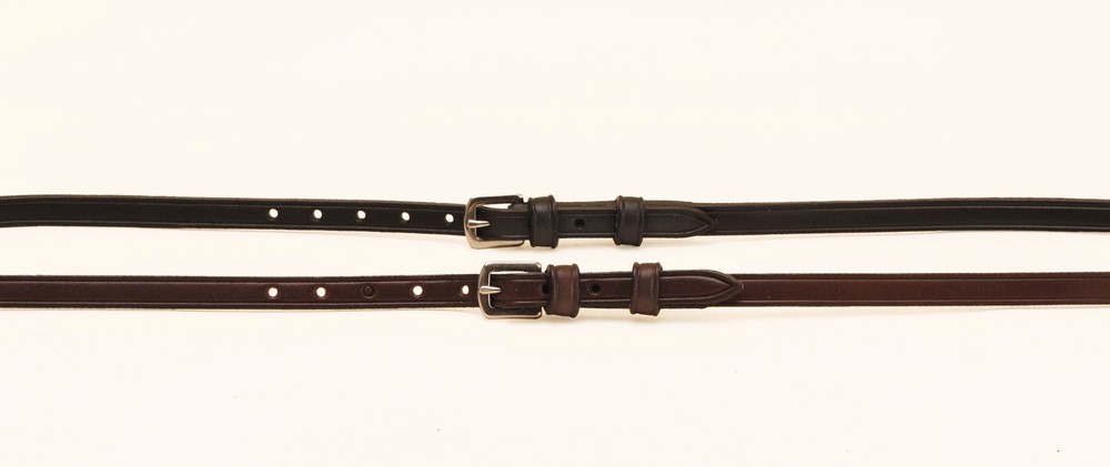 Tory Leather Double Keeper Spur Straps