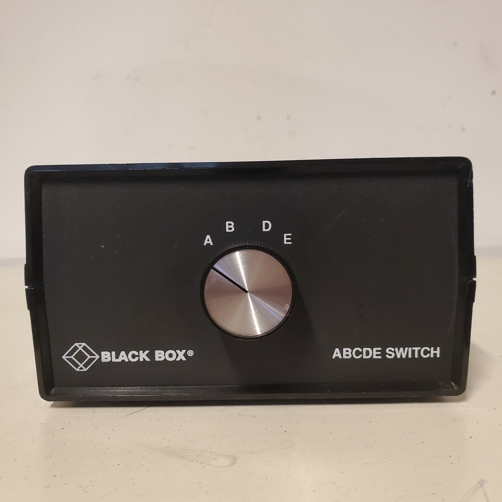USED Black Box SW058A-FFFFF 5 Position ABCDE Switch