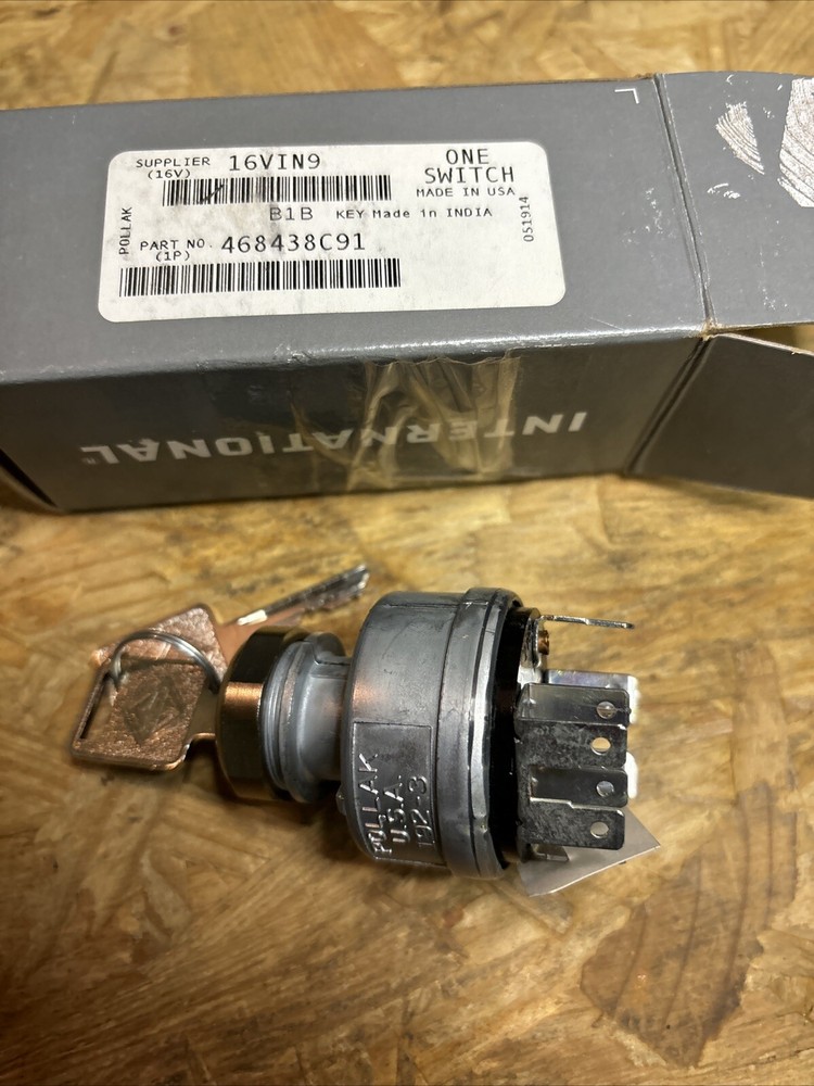 OEM INTERNATIONAL SWITCH ASSY IGN & STARTER  468438C91