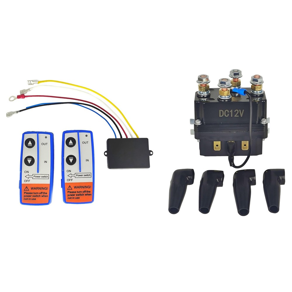 4x4 12V 3000-5000lbs Winch Control Box Solenoid Remote Switch ATV UTV Controller